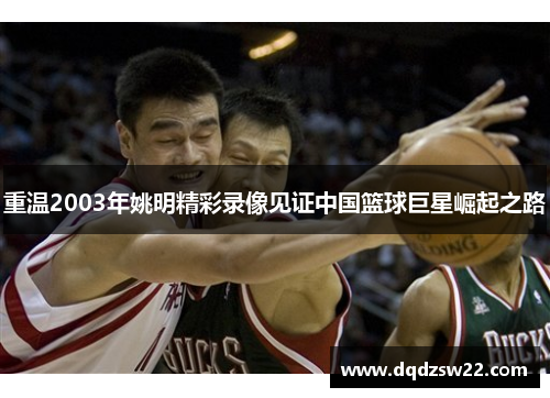重温2003年姚明精彩录像见证中国篮球巨星崛起之路